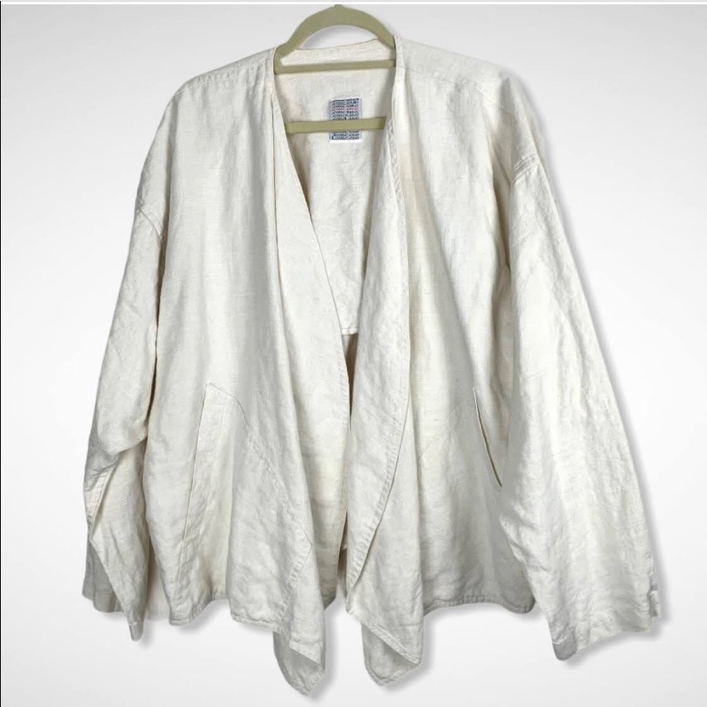 White Linen Jacket